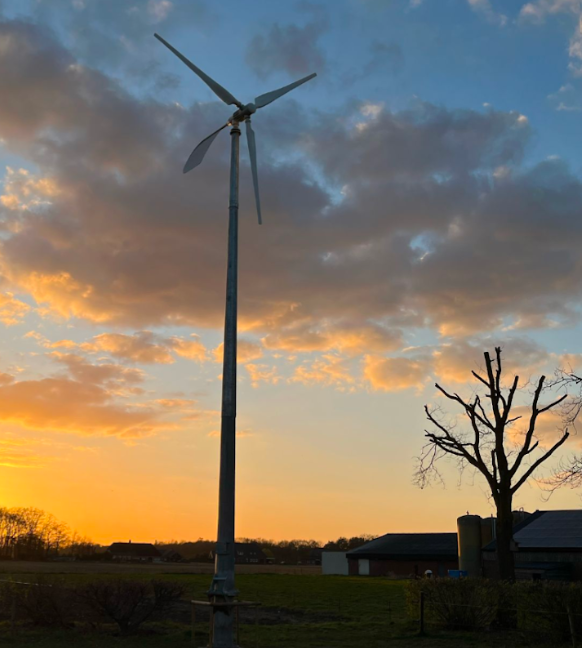 windmolen zon